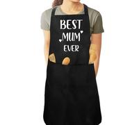OZOSHINE Easter Gifts for Mum Aprons for Women Mummy Gifts Mothers Day Gift for Mum from Daughter Mother's Day Presents for Mummy Birthday Present White Apron Gift