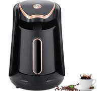 OZPPM Automatic Turkish Coffee Machine, One-Touch Turkish Coffee Maker 400W, 1-4 Cups Capacity, Portable Anti Overflow Anti Dry Burning Coffee Pot For Home