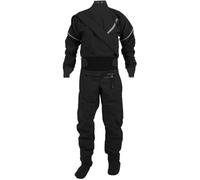 OZPPM Men’s Cold Water Dry Suit, Front Zip Fully Drysuit With Latex Neck/Wrist Seals, 3 Layer Waterproof Very Suitable For Outdoor Use(M)