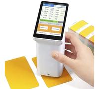 OZPPM Multifunctional Colorimeter, Handheld Color Analyzer with 3.5 Inch Touch Screen, 8mm Measuring Aperture, Precision Color Difference Meter Tester, for Color Checking