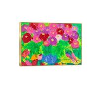 OZPWBVY Flowers Wall Art Painting-Vintage Decoration Picture-Still Life-Gold Frame Canvas Prints for Living Room 50x70cm20x27in