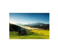 OZPWBVY Landscape Canvas Prints Painting-Forest Grassland-Nature Wall Art Picture-Poster for Living Room Bathroom Decor 50x75cm20x30in Unframed