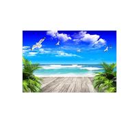 OZPWBVY Landscape Canvas Prints Painting-Sea Birds-Nature Wall Art Picture-Poster for Living Room Bathroom Decor 50x75cm20x30in Unframed