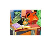 OZPWBVY Still Life Canvas Wall Art Picture-Famous Paintings for Dining Room Home-Basket-Vintage Kitchen Decor 40x50cm Unframed