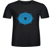 Ozric Tentacles Sliding Gliding Fun Tee Shirts for Men Black M