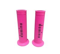 OZRWT Motorcycle Universal Handle Grip 7/8 "22 24MM Handlebar Grip Domino ATV Dirt Pit Bike Racing Motocross Gel Rubber Brake Grips(All Pink)