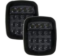 OZSSD 2Pcs Universal 16 LED Tail Light for Jeep Wrangler YJ TJ CJ JK