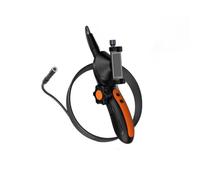 OZSSD 8Mm 360° Rotation Waterproof Inspection Borescope, 180 Degree Steering WIFI Industrial Endoscope, Articulating with Adjustable LED Lights, for Automotive Inspection,1m