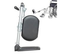 OZTYSGXM Universal Wheelchair Elevating Legrests Multifunctional Composite Footplates with Padded Calf Pads, Easy to Clean & Installation, Fits Most Standard wheelchairs of All Brands,Right