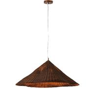 OZWJDY Minimalist Straw Hat Rattan Pendant Light Japanese Wabi-sabi Style E26 Base LED Handmade Hanging Lamp Diameter 19.69 in Chandeliers for Living Room Bedroom Restaurant Minshuku Lighting Fixture