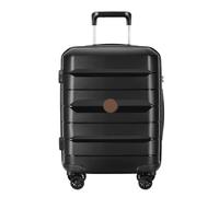 OZWYCY Suitcase High-end Aluminum Frame Trolley Case 20/24/28 Inch Boarding Case Suitcase Internet Celebrity Suitcase Luggage(Black,28in)