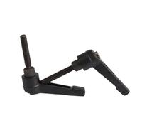 OZXJW 1PC M4 M5 M6 M8 M10 Clamping Lever Machinery Adjustable Handle Locking External Male Thread Knob(M4X20)