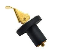 OZXNO 1 Pcs Boat Baitwell Drain Plug Brass Snap Lock Rubber Baitwell Plug for Boat Yacht Kayak