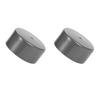OZXNO 2 Pcs Bearing Buddy Bras Grey 1.98 Inch Rubber Caps Dust Covers Trailer Wheel Hub Dust Covers Replacement Bearing Protector