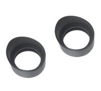 OZXNO 2 Pcs Eyepiece Eye Cup/Guard Rubber Eyepiece Cover Scope Accessories for 32-35mm Stereo Microscope Telescope(Black)