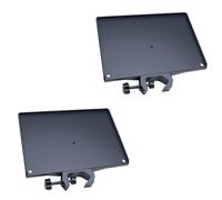 OZXNO 2 Pcs Microphone Stand Tray Plastic Mic Stand Shelf (Small)