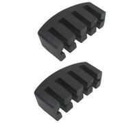 OZXNO 2pcs Cello Mute Rubber Cello Practice Mute Cello Volume Reducer (Black)