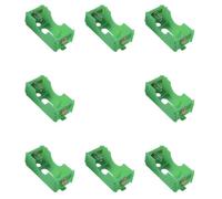 OZXNO 8 Pcs D Cell Battery Holder Plastic D Size Battery Case Series or Parallel for Physical Electrical Experimental(Green)