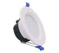 OZZKI Recessed Aluminum White Ceiling Flat Lamps Ultra Bright LED Panel Ceiling Lights Classic Recessed Downlight Creative Round Embedded Integrated Clothing Store Spotlight Floodlight Mall Porch Kitc