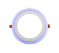 OZZKI Recessed Shower IP44 Anti Glare Recessed Cool White 6000K Slim Profile Ceiling LED Panel Light Certified Cast Aluminium Fire Rated Bathroom Suitable for Office Restaurant Bathroom Integrated