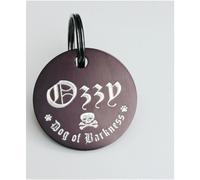 Ozzy Dog of Darkness Id tag, your info on the back
