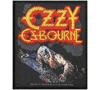 Ozzy Osborne Bark at the Moon Patch Woven 8.5 x 10 cm