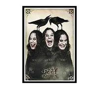 Ozzy Osbourne - 3 Faces Textile Poster Flag