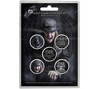 Ozzy Osbourne Badge/button Ordinary Man Set of 5 Multicolours