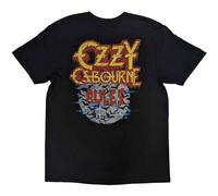 Ozzy Osbourne Unisex T-Shirt: Bark At The Moon Tour '84 (Back Print) (Small)