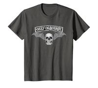 Ozzy Osbourne - Birmingham Biker Skull T-Shirt, Youth, Asphalt Grey, 2T