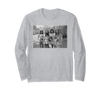 Ozzy Osbourne Black Sabbath Silver Discs Technical Ecstasy Long Sleeve T-Shirt