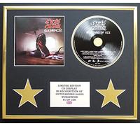 OZZY OSBOURNE/CD DISPLAY/LIMITED EDITION/COA/BLIZZARD OF OZZ