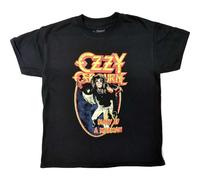 Ozzy Osbourne Childrens/Kids Diary of A Madman Vintage Black Cotton T-Shirt 1-2 Years