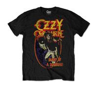 Ozzy Osbourne Diary Of A Mad Man T-Shirt in Black | Size: Medium Ozzy Osbourne Black M