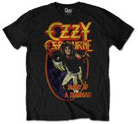 Ozzy Osbourne Diary Of A Madman Black T-Shirt OFFICIAL