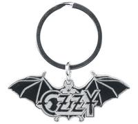 Ozzy Osbourne Keyring keychain Ordinary Man Band Logo Official Grey