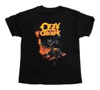 Ozzy Osbourne Kids T Shirt Demon Bull Official Black Ages 5-13 yrs