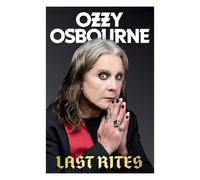 Ozzy Osbourne Last Rites Book Hardback Black Sabbath Hardcover Novel