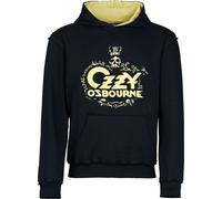 Ozzy Osbourne Logo Hoodie black yellow L