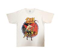 Ozzy Osbourne Men's The Ultimate Sin Tour ´86 Back Print T-Shirt in Natural | Size: Medium Ozzy Osbourne Natural M