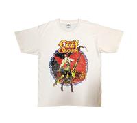 Ozzy Osbourne Men's The Ultimate Sin Tour ´86 Back Print T-Shirt in Natural | Size: Small Ozzy Osbourne Natural S