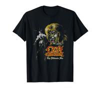 Ozzy Osbourne Men's Ultimate Remix Cotton T-Shirt in Charcoal | Size: Small Ozzy Osbourne Charcoal S