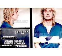 Ozzy Osbourne Mugshot Photograph 11 X 17 - Stunning 1984 Memphis Mug Shot - Black Sabbath Icon - Busted - Heavy Metal Hero - Rare Photo - Poster Art Print