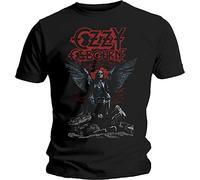 Ozzy Osbourne Angel Wings Black Men's T-Shirt - black - XL
