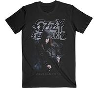 Ozzy Osbourne - Ozzy Osbourne Mens Tshirt -S- Ordinary Man Standing Black