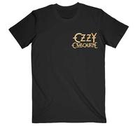 Ozzy Osbourne Patient No. 9 Gold Logo Official Mens T-Shirt