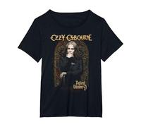 Ozzy Osbourne Patient No. 9 RNRHOF T-Shirt, Women's Plus, Black, 1X