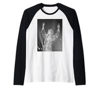 Ozzy Osbourne Solo Ultimate Sin Tour 1986 Black Sabbath Raglan Baseball Tee