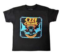 Ozzy Osbourne Speak Of The Devil Cotton T-Shirt in Black | Size: 11-12 Years Ozzy Osbourne Black 11-12 Years