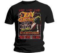 Ozzy Osbourne - T-Shirt # L Unisex Black # Diary of a Madman Tour